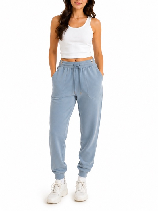 stars above Pants - Stars Above Size Small Blue Jogger Sweatpants